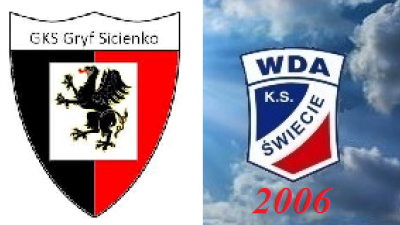 Liga okręgowa młodzika 2 kolekja Gryf Sicienko - WDA Świecie 2006 3:1