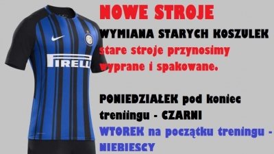 Nowe stroje!