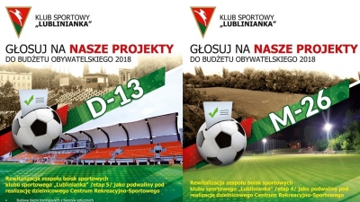 GŁOSOWANIE w Budżecie Obywatelskim 2018