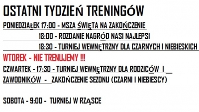 Ostatni tydzień w tym sezonie z Jadwigą