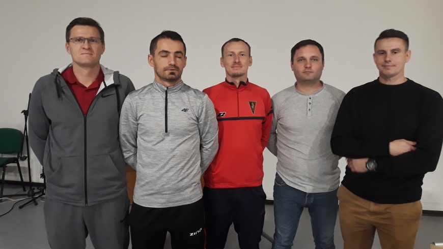 Trenerzy MKS Olimpii Koło na III Konferencji Szkoleniowej w Koninie