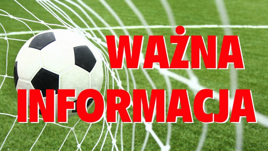UWAGA - DZIŚ 12.01.2017 - WSPÓLNY TRENING