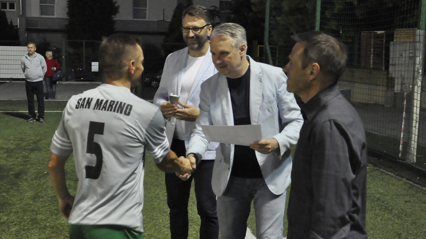 Piotr Cichawa z koroną króla strzelców
