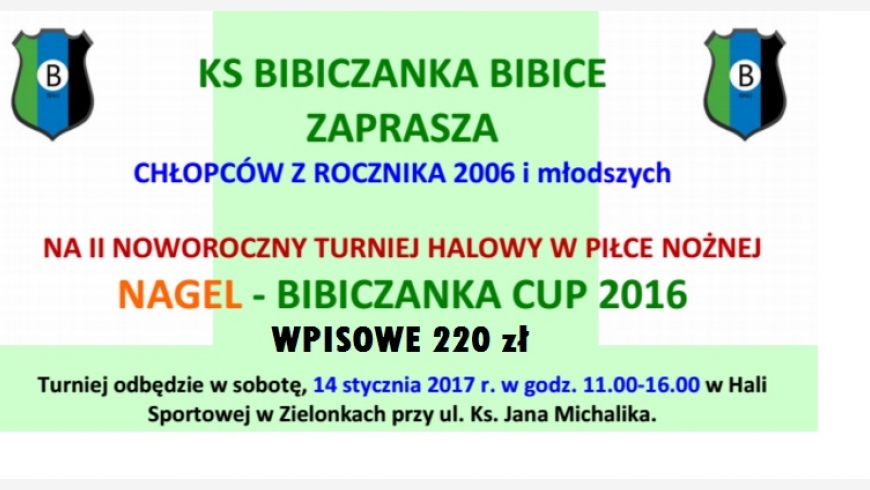 Rzutem na taśmę gramy w Bibiczanka Cup!