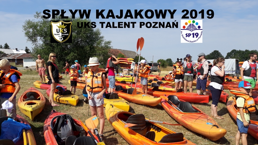 W niedziele 2 czerwca SPŁYW KAJAKOWY !!!