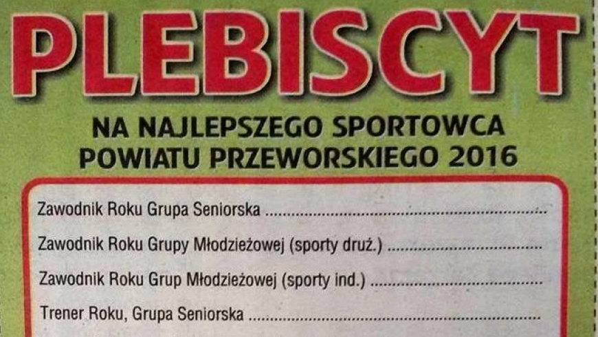Zagłosuj na Krzysztofa Szabowskiego w kat. DZIAŁACZ ROKU !