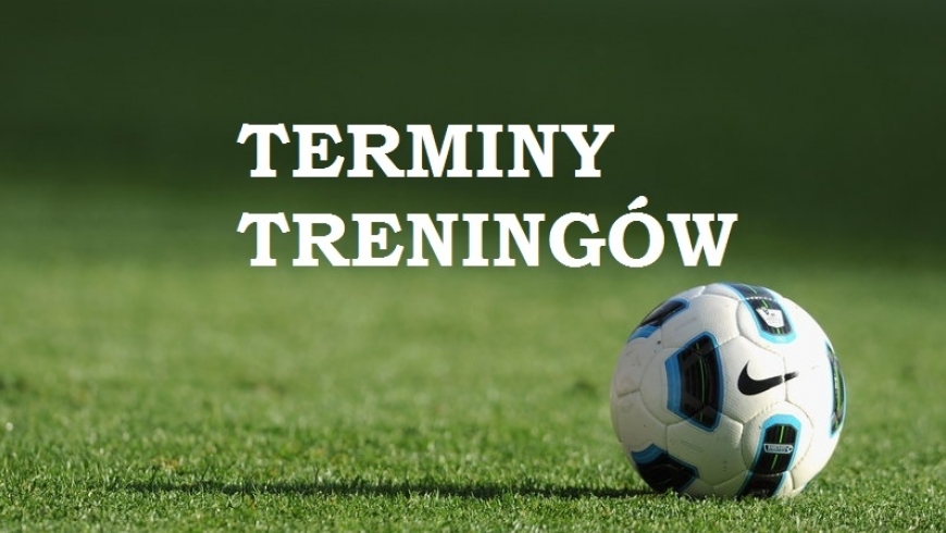 Terminarz treningów na dwa wrześniowe tygodnie