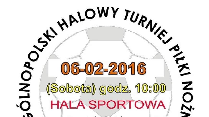 Halowy Turniej Piłki Nożnej Trampkarzy Straszych (Plakat w rozwinięciu)