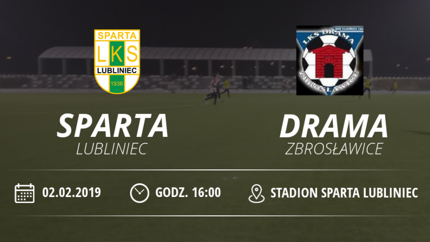 Sparing I Drużyny LKS "Sparta" Lubliniec