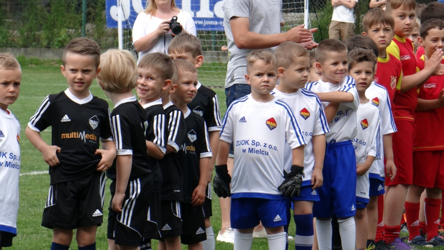 Najmłodsi na turnieju w Jodłowej