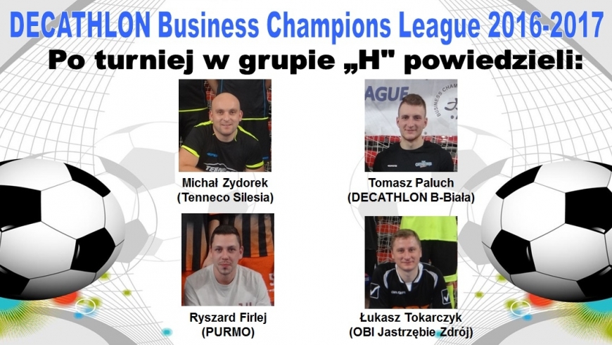 Po turnieju w grupie "H" powiedzieli.... - wywiady meczowe