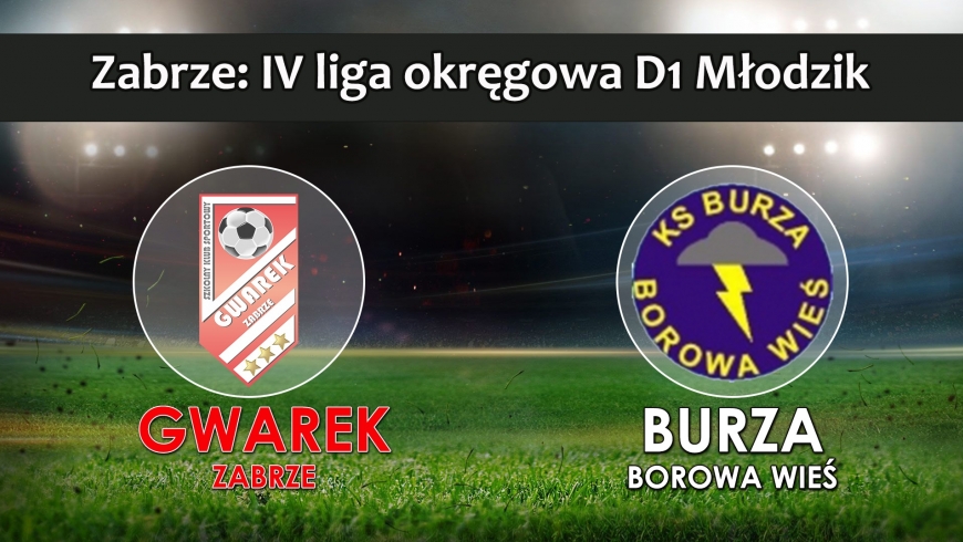 IV LMŁD1 I SKS GWAREK ZABRZE - KS Burza Borowa Wieś 5:0
