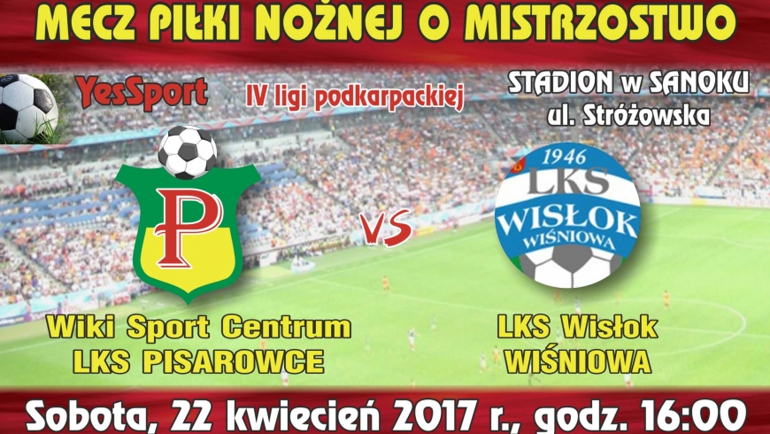 Przed nami ważny mecz !
