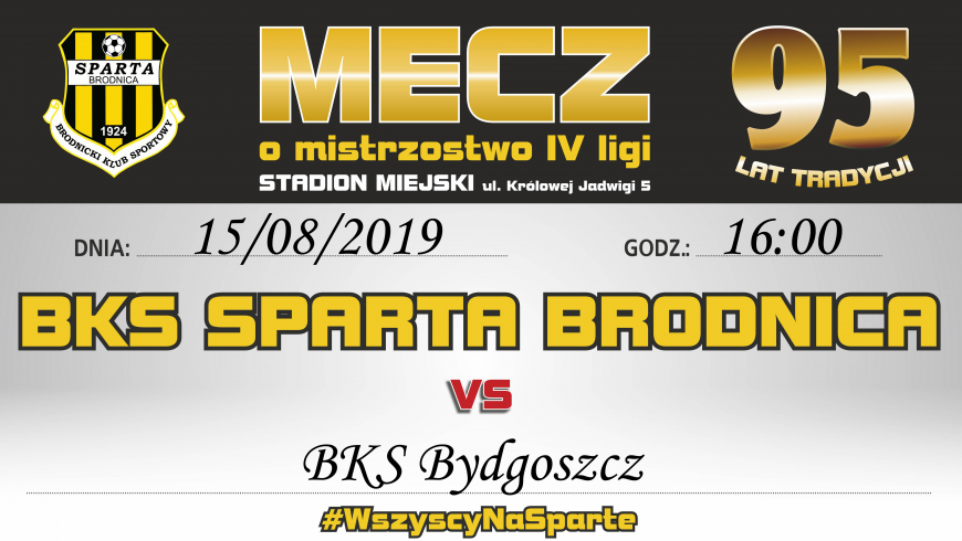 2. kolejka: Sparta vs. BKS Bydgoszcz