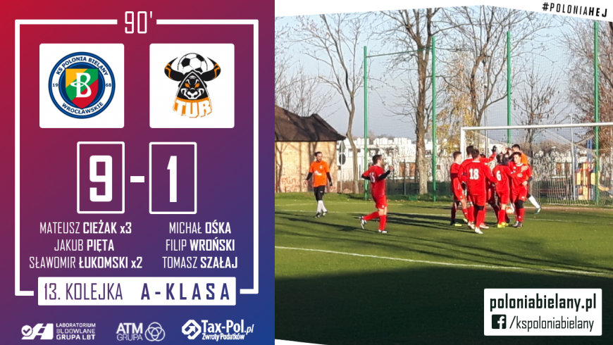 Goleada na zakończenie rundy!