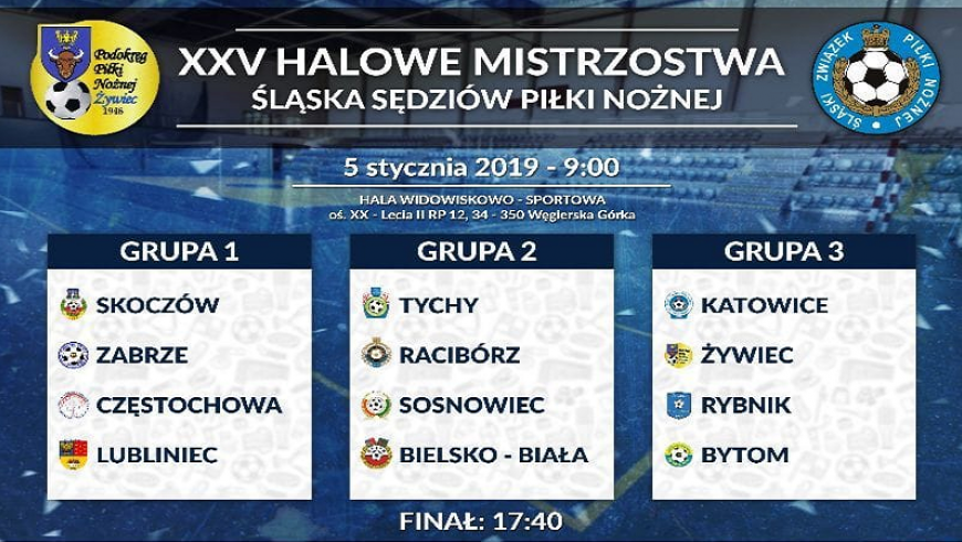 XXV Halowe Mistrzostwa Śląska Sędziów im. Edwarda Konopki