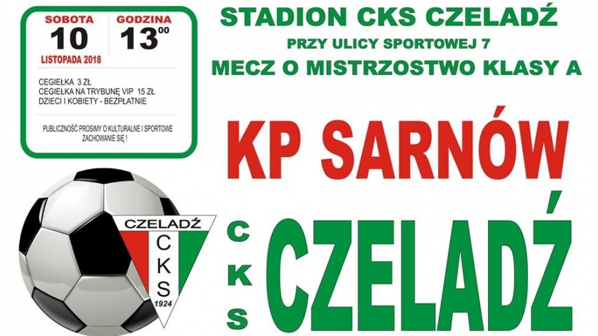 W sobotę z Sarnowem
