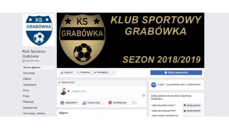 Brawurowe relacje z meczów. KS Grabówka oddaje klimat piłki w A-klasie