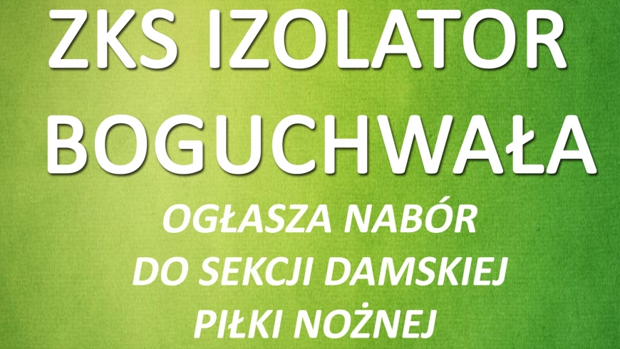 OGŁASZAMY NABÓR!!