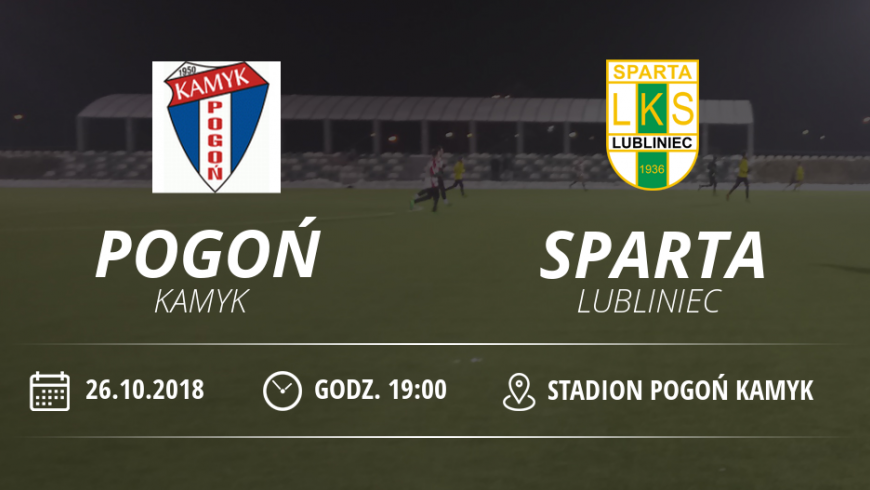 LKS Pogoń Kamyk vs LKS "Sparta" Lubliniec