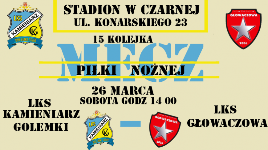 LKS Kamieniarz Golemki - LKS Głowaczowa