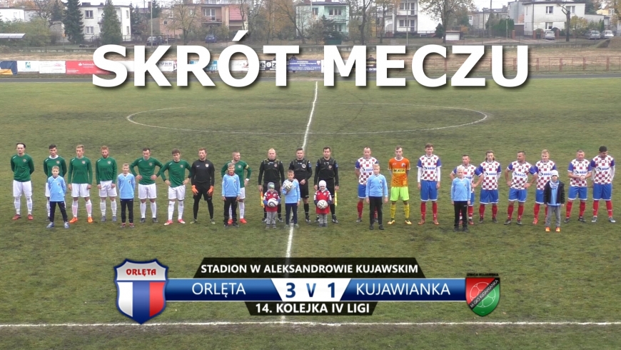 VIDEO: Skrót meczu Orlęta 3:1 Kujawianka Izbica Kujawska