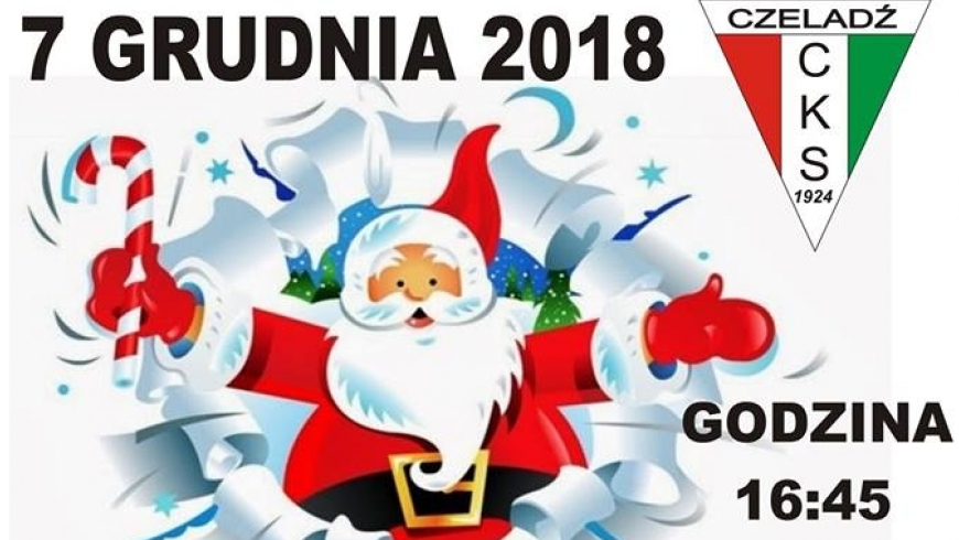 Mikołaj odwiedzi szkółkę CKS Czeladź