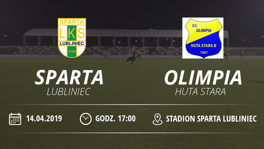 LKS "Sparta" Lubliniec vs KS Olimpia Huta Stara