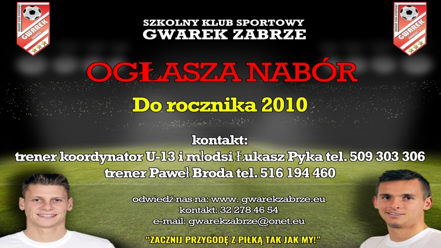 NABÓR DO ROCZNIKA 2010