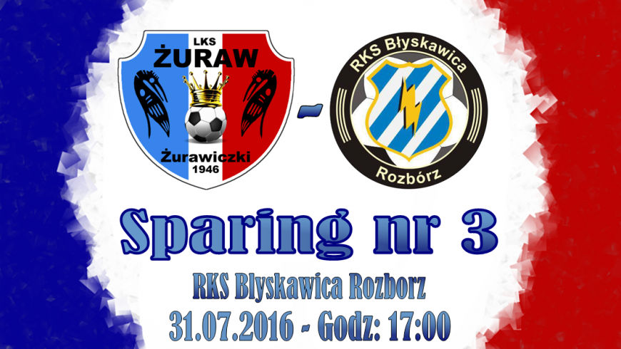 Sparing nr 3 - RKS Błyskawica Rozbórz !