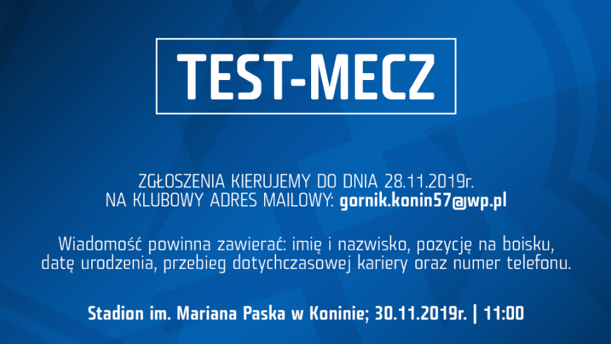Spróbuj swoich sił w Górniku!