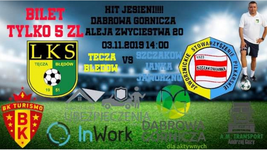 ZAPRASZAMY NA NIEDZIELNY HIT JESIENI !!!