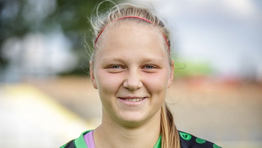 Klaudia w kadrze