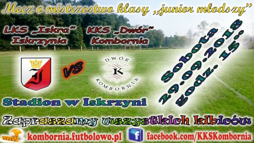 Derby juniorów z Iskrzynią
