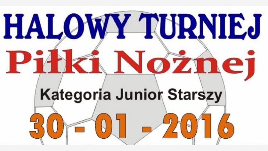 Halowy Turniej Piłki Nożnej (Plakat w rozwinięciu)