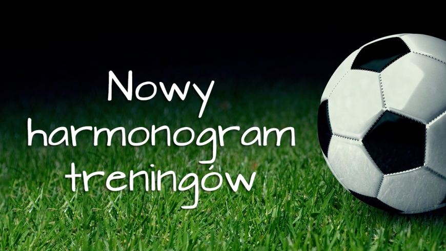 Nowy harmonogram!