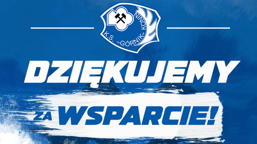 Dziękujemy za wsparcie!