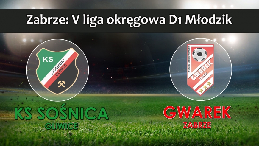 V LM D1 I KS Sośnica Gliwice - SKS GWAREK ZABRZE 2:1 (1:1)
