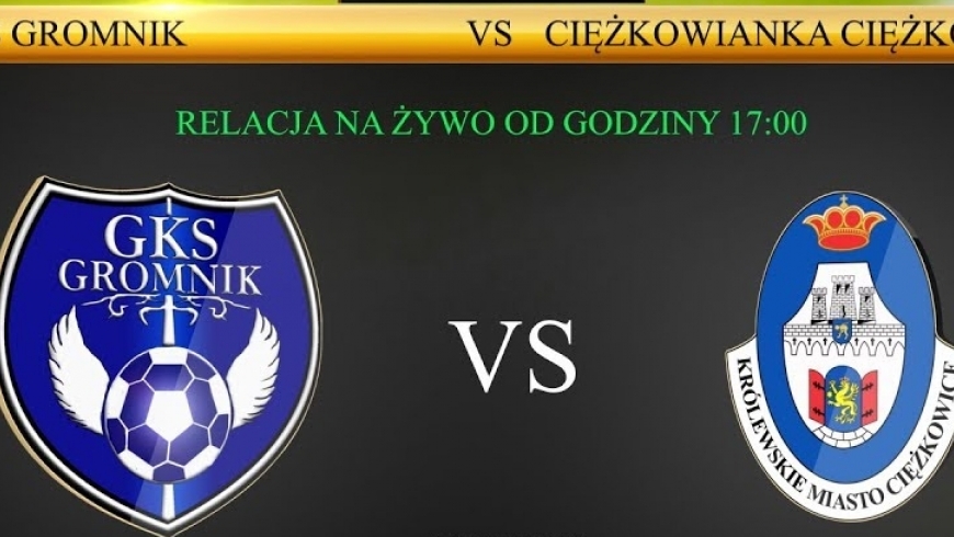 W Derbach Pogórza Ciężkowianka przegrywa w Gromniku.