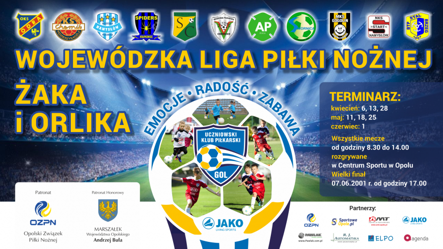 Wojewódzka Liga Żaków i Orlików już gra! Są wyniki 1. kolejki