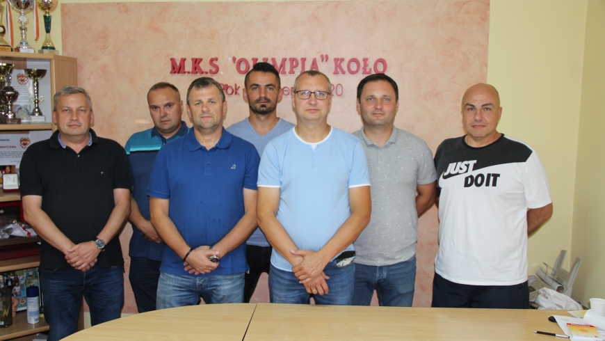 "Nowy - Stary" Zarząd Klubu MKS Olimpia Koło