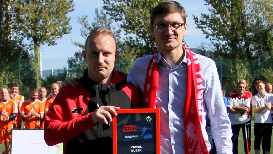Paweł Susek sędzią Mistrzostw Świata w Amp Futbolu!
