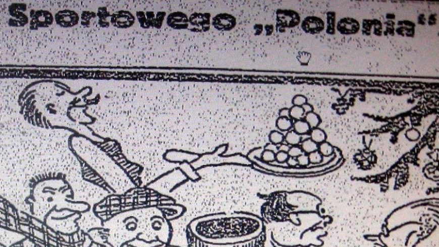 Wigilia Polonii w karykaturze