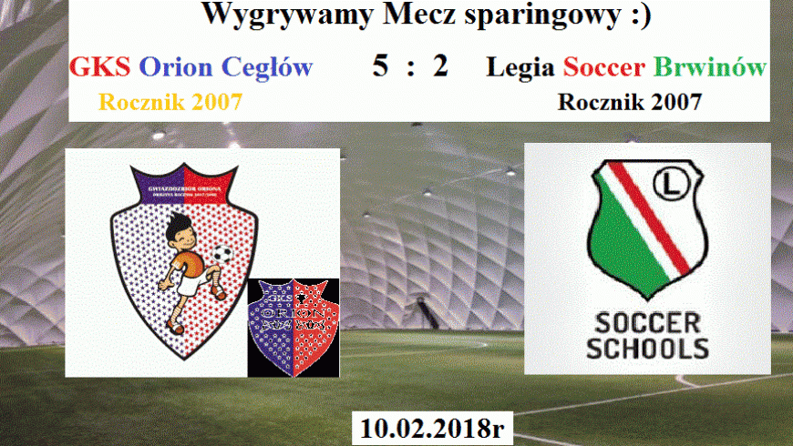 Wygrywamy mecz z Legią :)