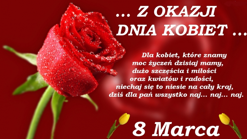 Najlepszego z okazji Dnia Kobiet!!!