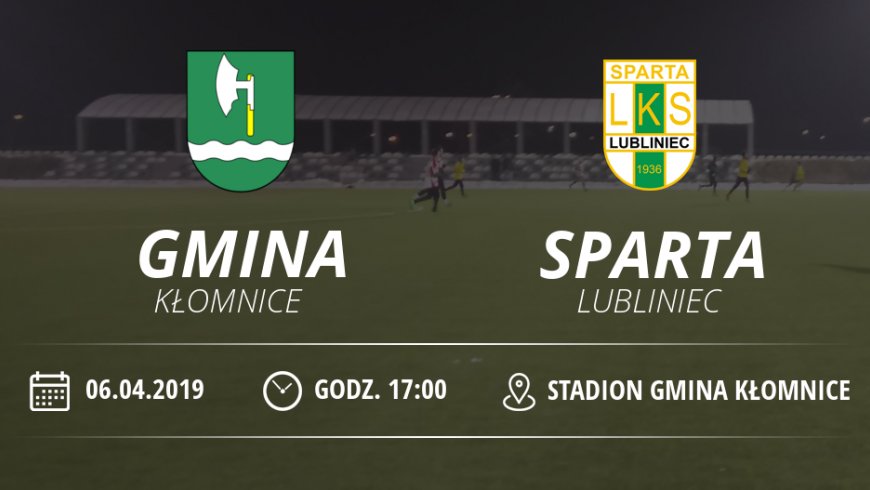 Gmina Kłomnice vs LKS "Sparta" Lubliniec