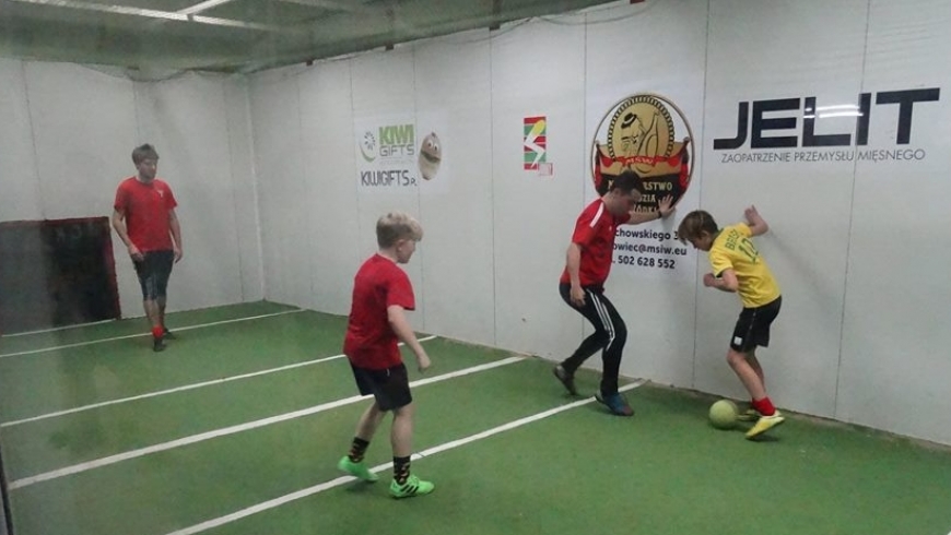 Trampkarze CKS Czeladź świętowali awans na sportowo