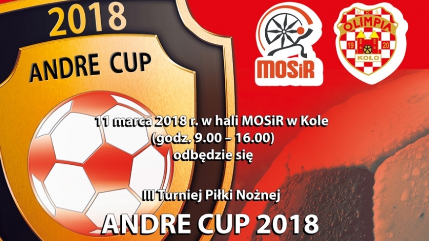 ROCZNIK 2007/2008: Harmonogram turnieju "ANDRE CUP"