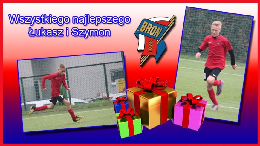 URODZINY ŁUKASZA I SZYMONA