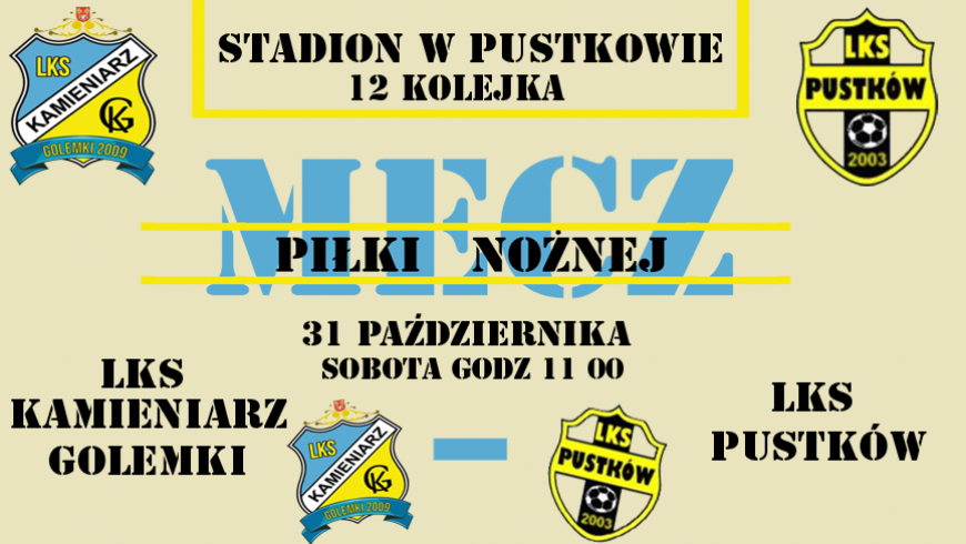 LKS Kamieniarz Golemki - LKS Pustków